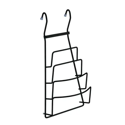 Полка на рейлинг для крышек Homax матовый черный (YJ-G809 B BL)