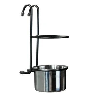 Чаша на рейлинг Homax матовый черный (YJ-G017 E BL)